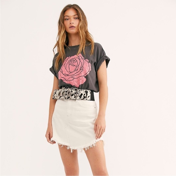 Free People Tops - Free People x Girl Dangerous Rose Boyfriend Tee